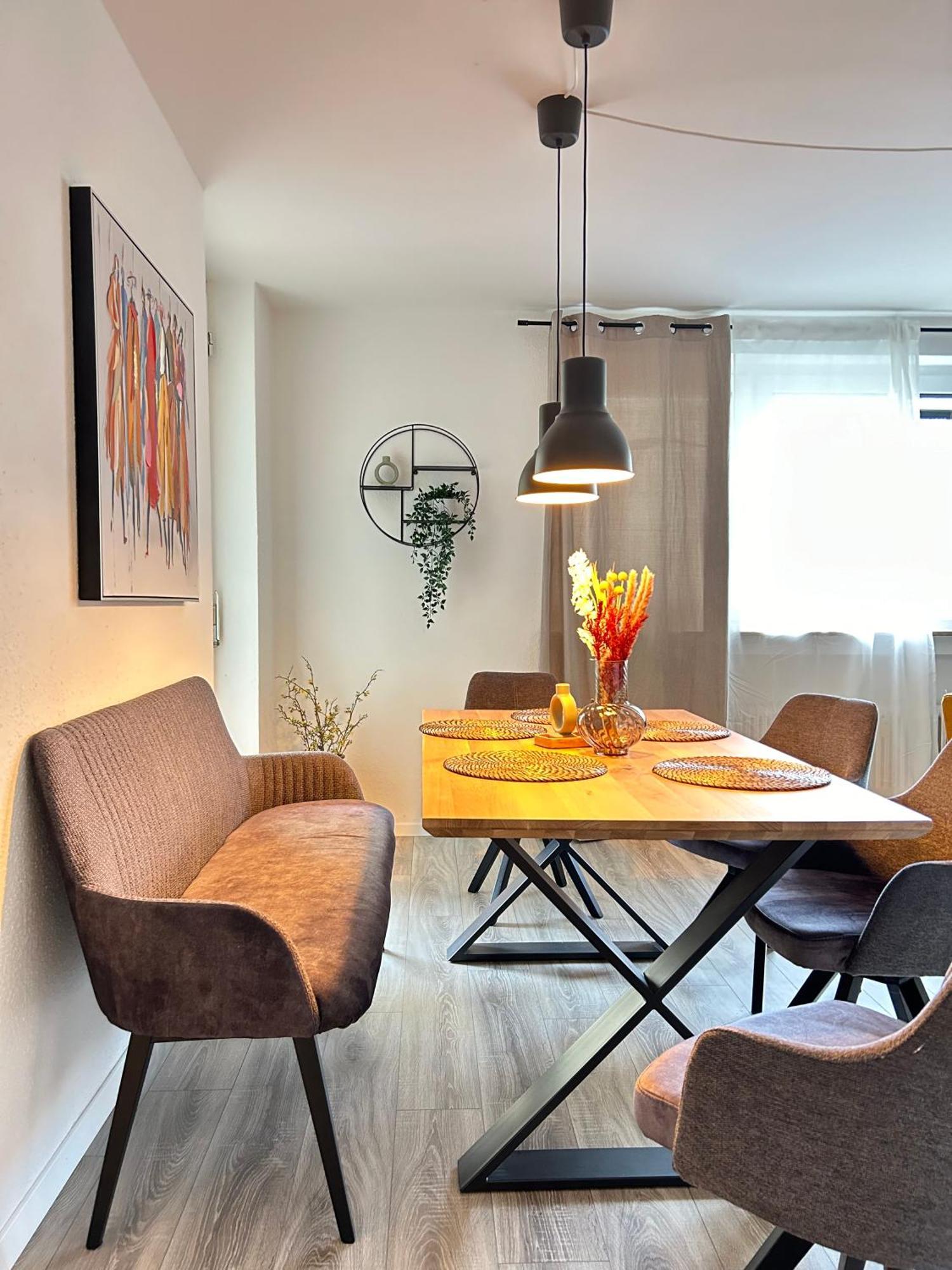Modernes Designer-Apartment Fuer 7 Gaeste - 80Qm In Zentraler Lage, Self-Check-In Karlsruhe Bagian luar foto